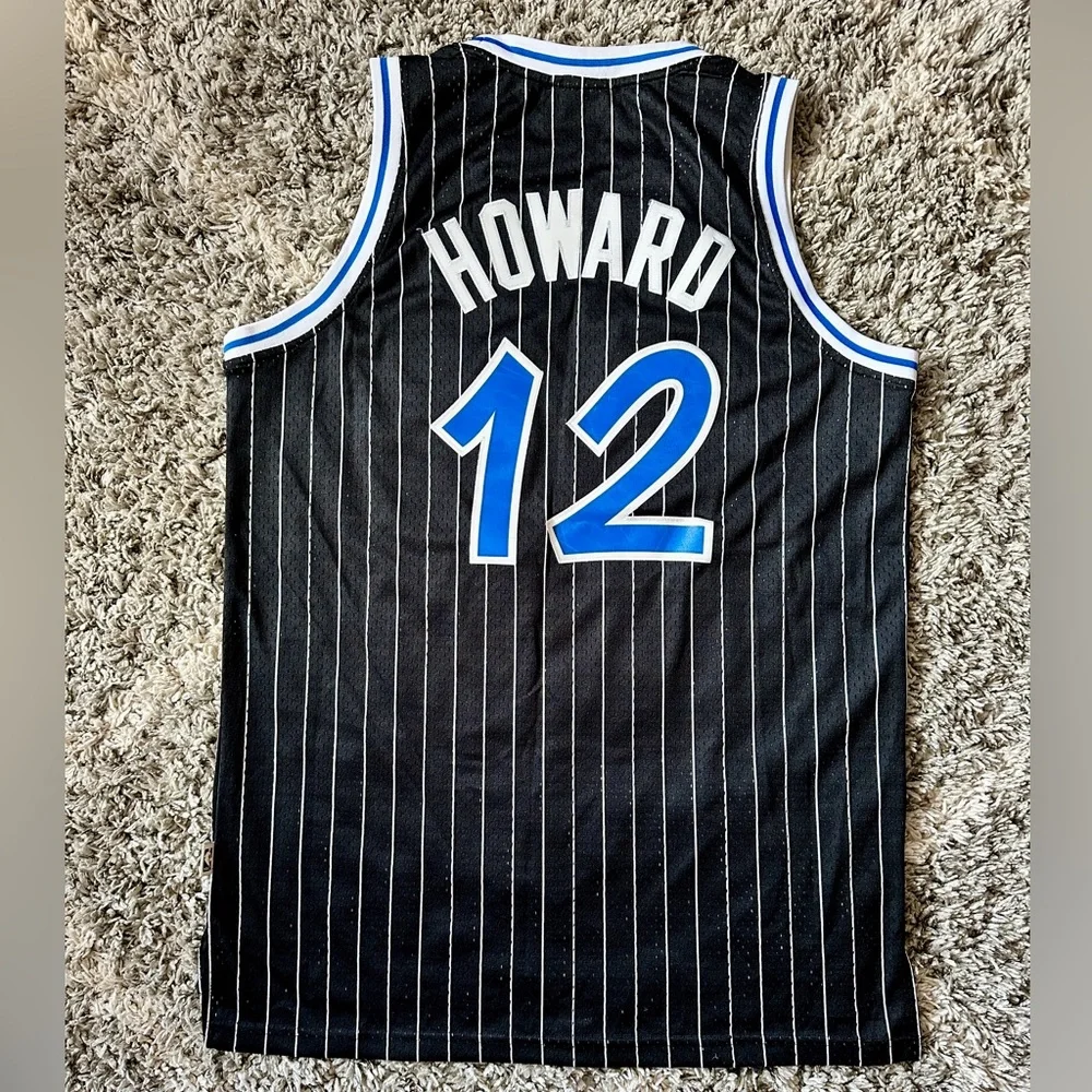 Adidas Orlando Magic pinstripe Dwight Howard jersey